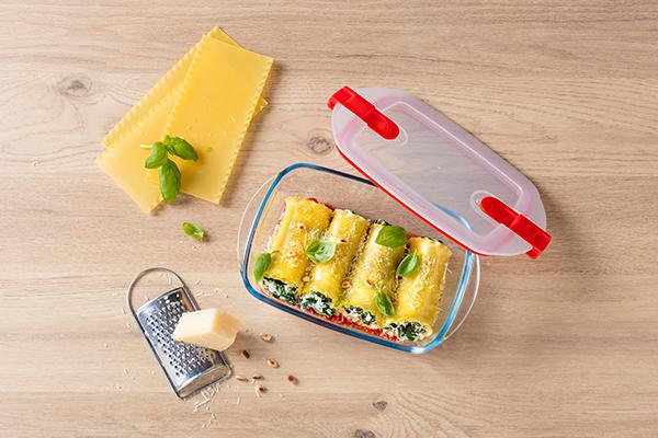 CANNELLONI MIT SPINAT