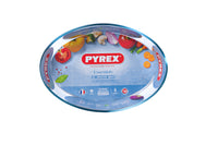 Pyrex Essentials Ovaler Bräter aus ultrabeständigem Glas