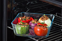 Pyrex Cook & Freeze quadratisch Frischhaltedose mit Kunststoffdeckel
